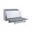 Andriena Murphy Bed Chest with 6" Mattress, Storage & Built-in Charger-686229969-686229965