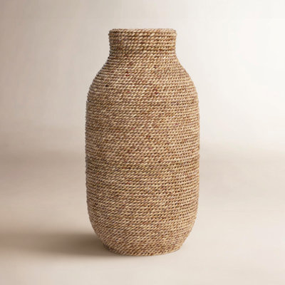 Fez Handmade Seagrass Table Vase
