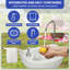 Station de lavage des pieds avec porte-serviettes et distributeur de savon Edrosie Inc 17L