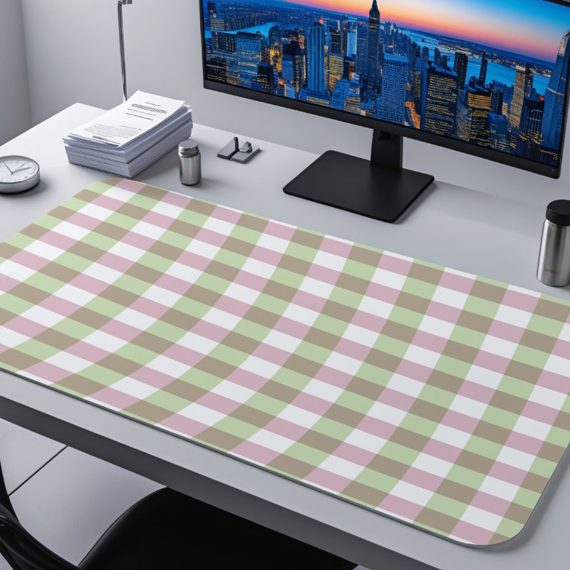 Polyester Desk Pad, 14.4x12.1