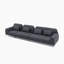Canapé modulaire 4 pièces Craighead-634679997