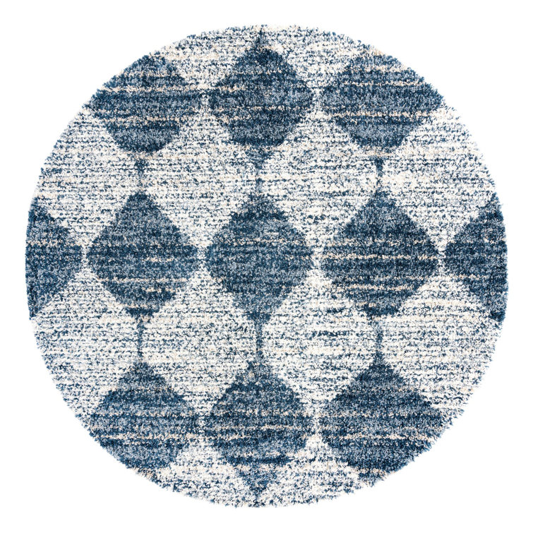Serenity Shag Geometric Indoor Rug