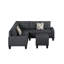 Canapé modulaire 6 pièces rembourré-678056152