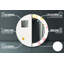 Huldar Glass Flat Wall Mirror