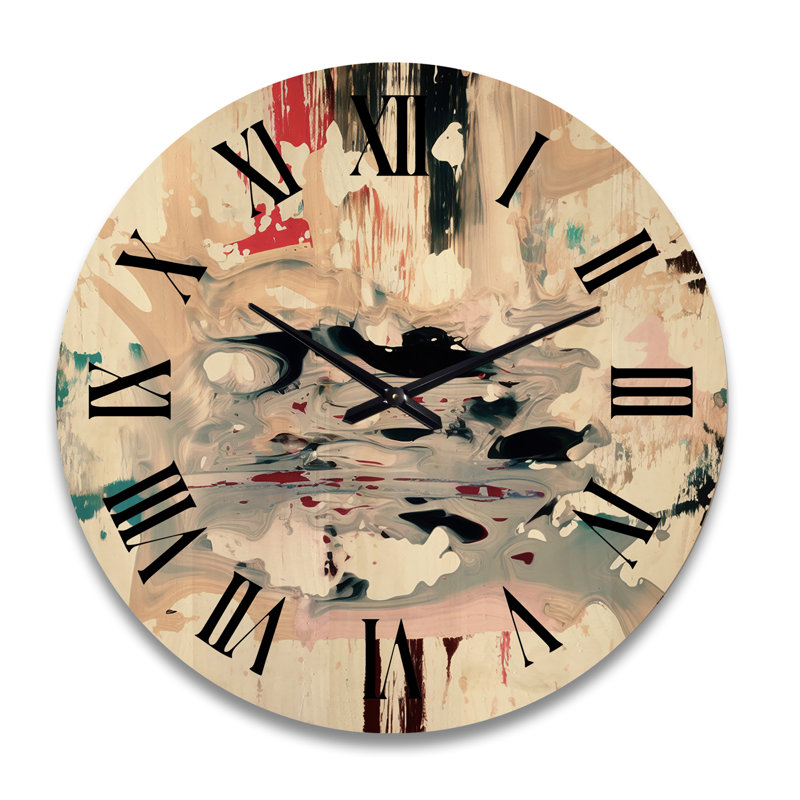 Horloge murale surdimensionnée II, Très grand