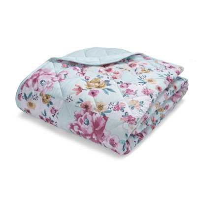 Flower Patchwork Bedspread