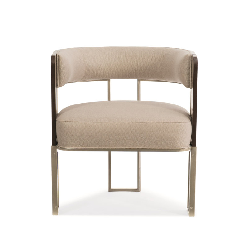 Modern Streamline Barrel Chair