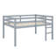 Lit mezzanine en bois avec échelle-1587324678