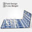 Heavy Duty Office Chair Mat 120x90cm, Anti-Skid Protector for Carpet & Hardwood Floors