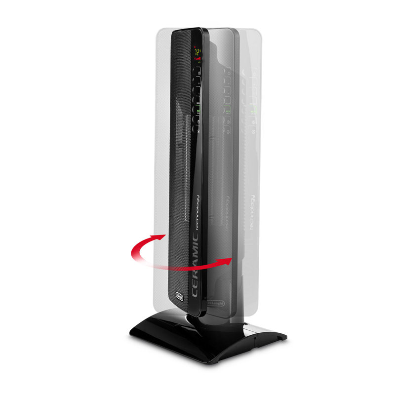 De'Longhi 1500-Watt Electric Ceramic Tower Convection Heater with ECO Energy-Saving Function