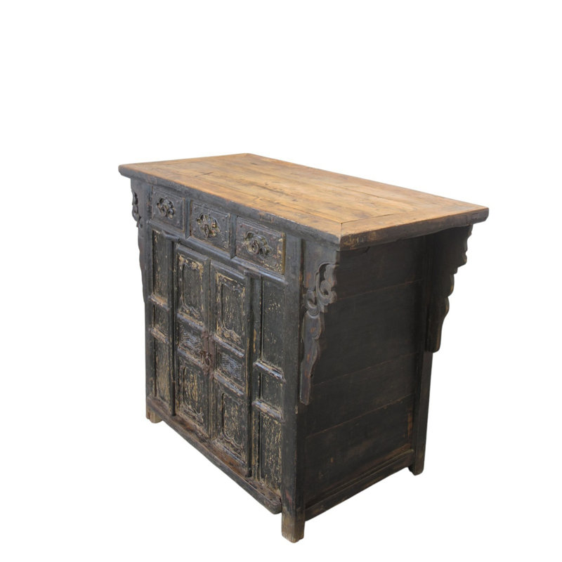 Triple Drawer Elm Coffer