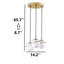 Luminaire suspendu à hauteur réglable Saturn-191200076