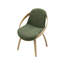 Chaise de bureau pivotante rembourrée 360 degrés-44419256