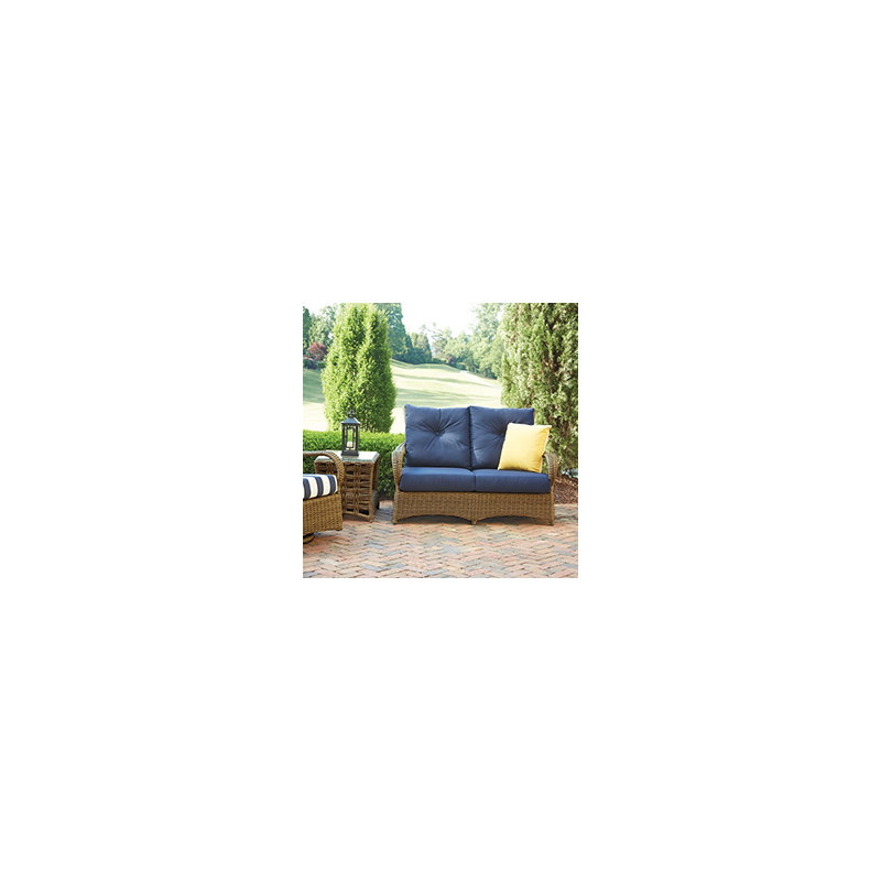 Magnolia Outdoor 2 - Seat Loveseat, Visions Cobalt