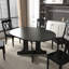 Table de salle à manger pour table de cuisine ovale extensible avec base en forme de X en tréteau amovible-2066007373-2066007374