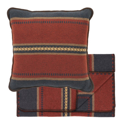 Wooded River Lariat - Scarf & Pillow Set - King