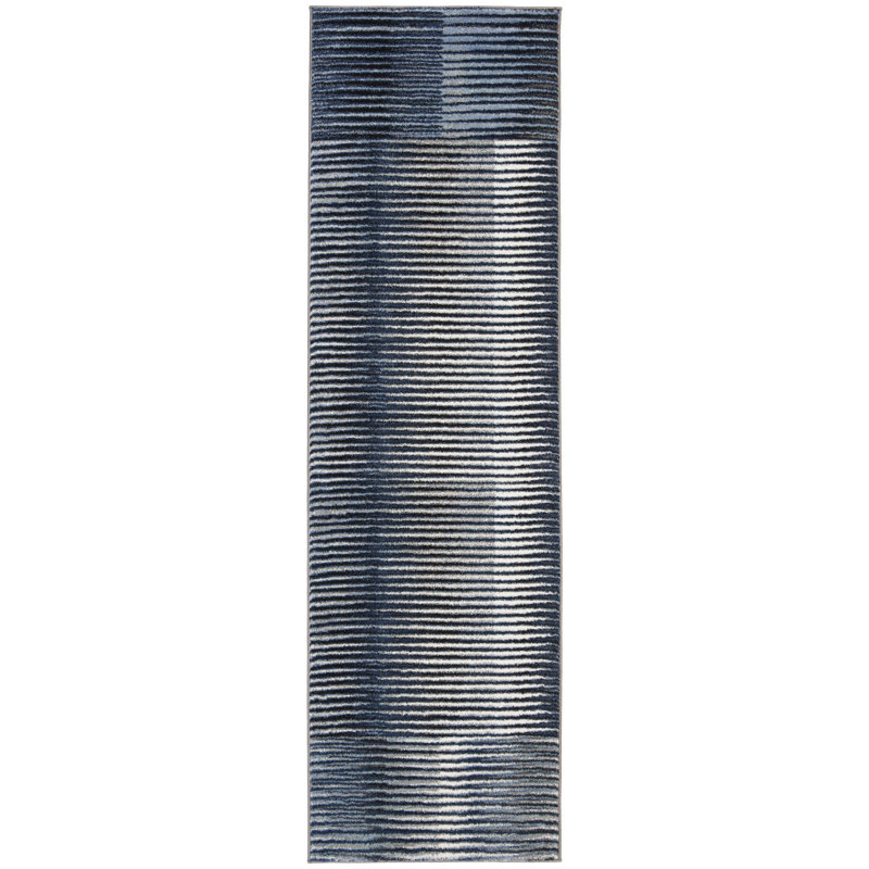 Woodbranch Performance Abstract Rug, Rectangle 2'3" x 8'