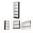 5-shelf Bookcase - Efficient Storage Option. . Fits Contemporary Interiors In Spacious Solution. Enhances Room Utilization-115740981-115740982