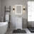16-inch bathroom vanity with ceramic sink