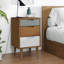 Hailley 40cm W Solid Wood Bedside Table-1856389126