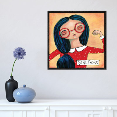 Girl Boss 1 Piece Painting on Canvas