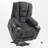 Upholstered Power Recliner With Massage And Heat-1189869032