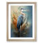 Heron Futurism - Framed Print-105854620