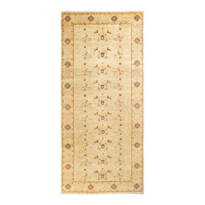 Classic One-of-a-Kind 6' x 13'6" Hand Knotted Area Rug
