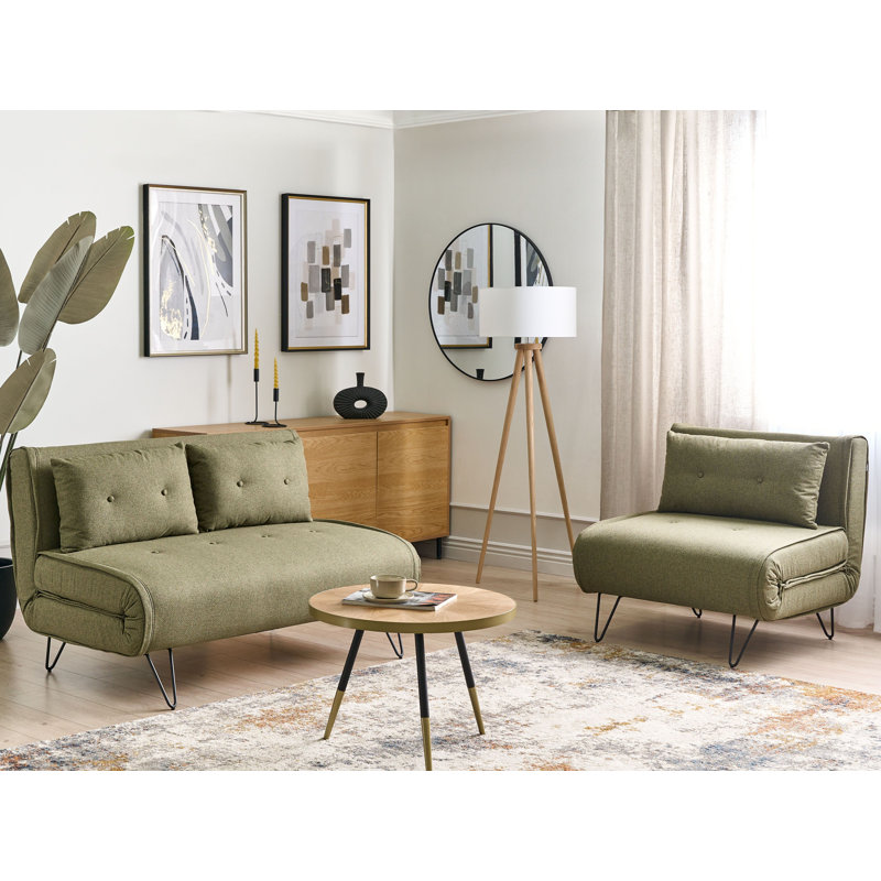 Saphia 2 - Piece Living Room Set, Olive Green