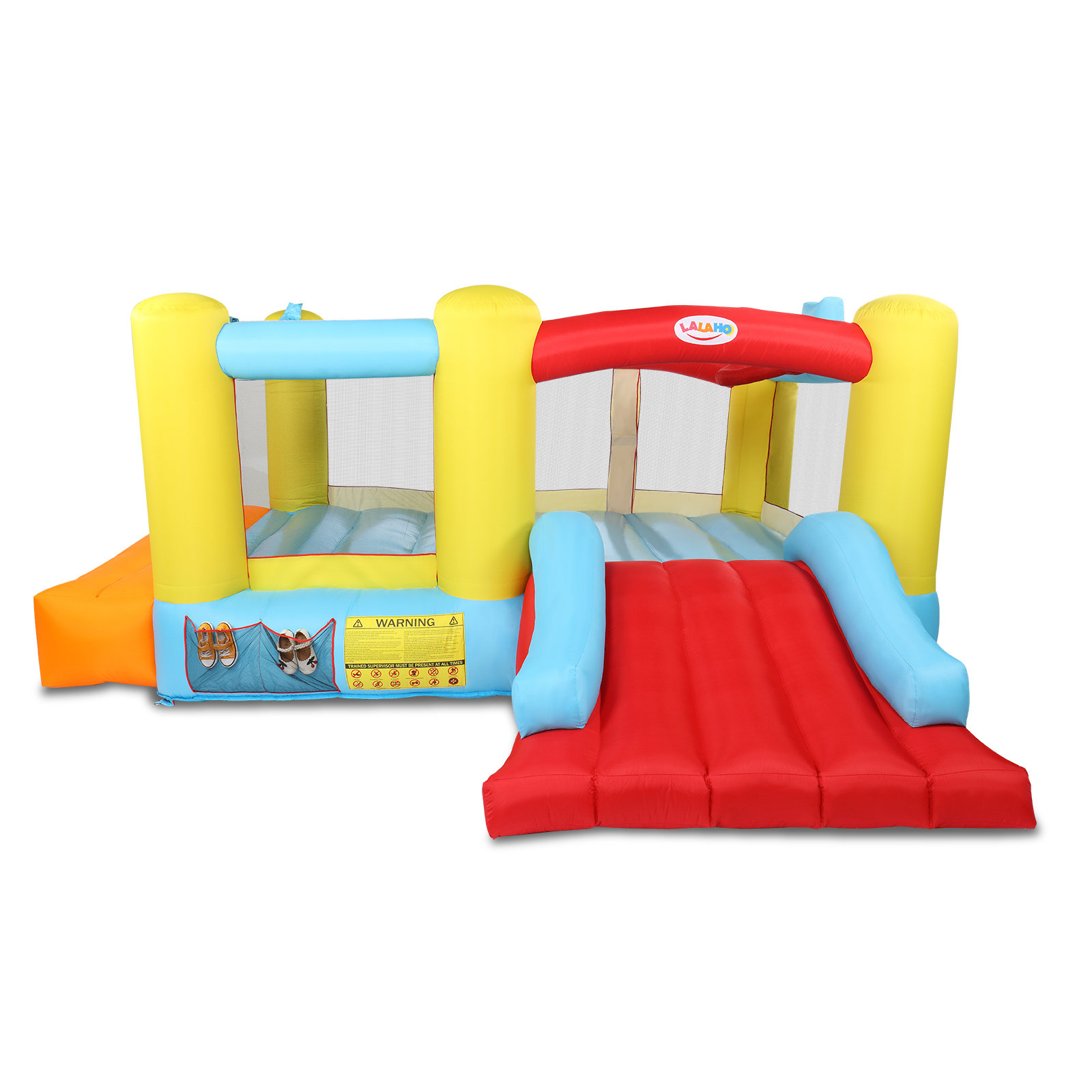 Ktaxon 140.15' x 66.92' Bounce House with Slide | Wayfair