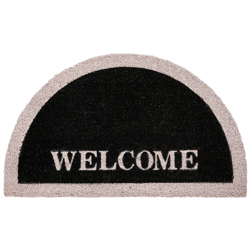 Non-Slip Indoor / Outdoor Doormat, Black
