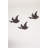 Kalalou Cast Iron Flying Bird Wall Hook 0.67"H – Distressed Farmhouse Iron Hook