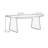 Solid wood oak dining table-107393888
