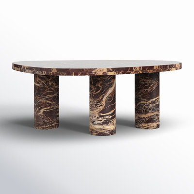 Moraga Genuine Marble Single Coffee Table