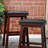 30" Bar Stool with Leather Seat