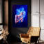 Art mural en verre acrylique paresseux-2022266679