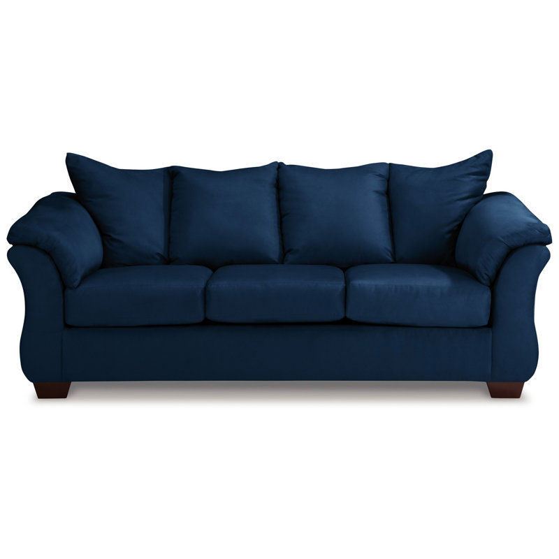 89 Inch Modern Cushioned Sofa