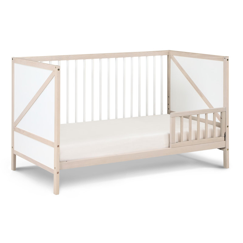 Pixie Toddler Bed Rail, Washed Natural