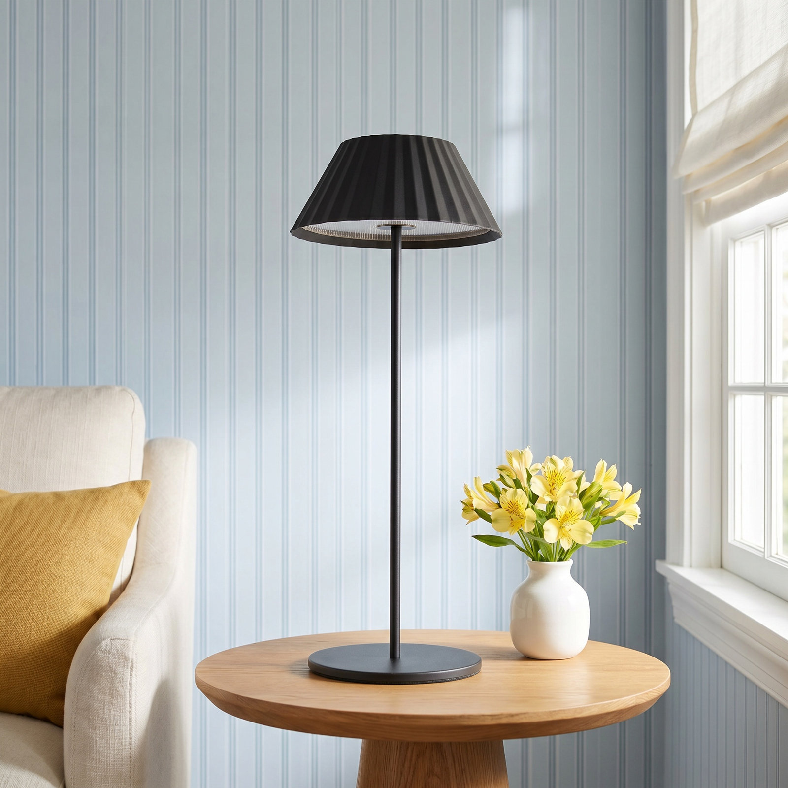 Zola Table Lamp, Sage Green