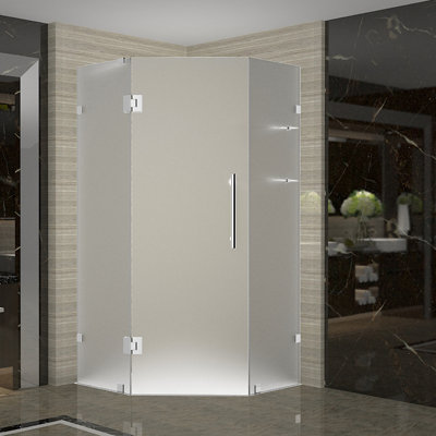 Cabine de douche à charnière inclinable 42 po x 72 po néo Neoscape GS