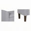 Banc de rangement à couvercle rabattable gris clair 2 Voir ci-dessous
