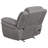Charcoal Upholstered Power Glider Recliner