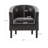 Munson 26.77" Wide Faux Leather Barrel Chair-1539667755