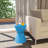 Durant Reversible Drum End Table with Storage – No Assembly Lightweight Accent Side Table for Indoor & Outdoor Use-743343639