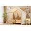 Lit de sol avec baldaquin Montessori-1416937908