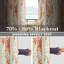 Rideau doublé à motif floral Rawlins-413380907