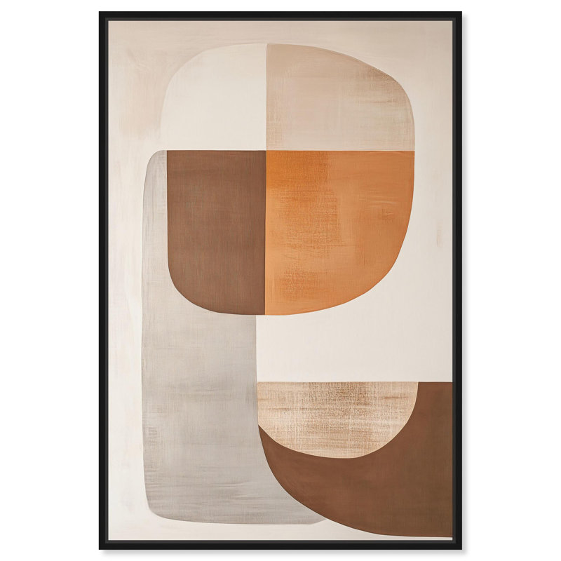 Toile Weimar Echoes II par Art Remedy, Noir, H 16 po x l 11 po, Cadre flottant