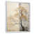 White Floater Framed