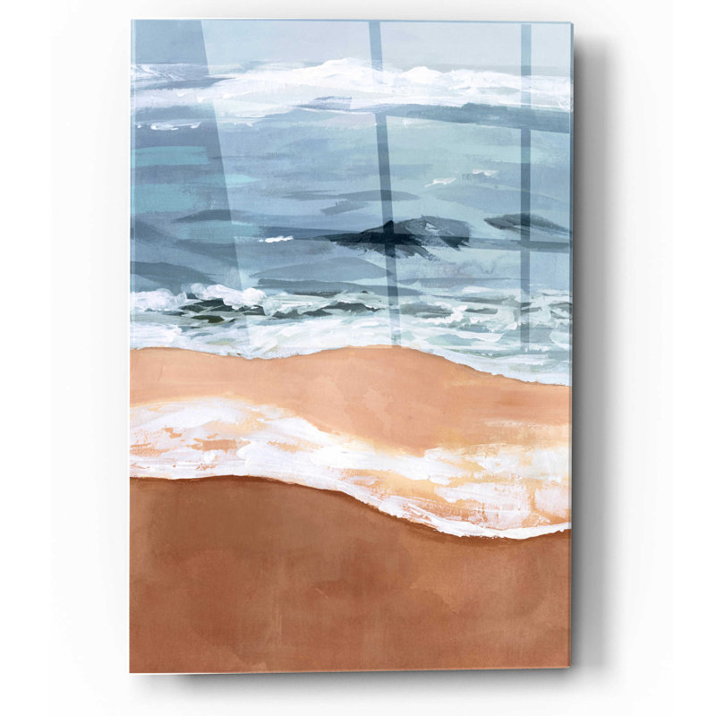 «Shore Layers II» par Victoria Borges, H 16 po x l 12 po x P 0,13 po