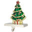 Porte-chaussette de Noël en métal décoré - 6 po
